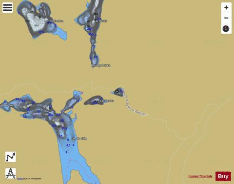 Passa, Lac depth contour Map - i-Boating App
