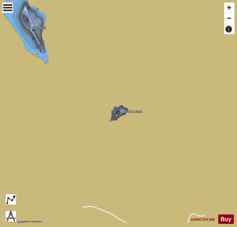 Carie, Lac de la depth contour Map - i-Boating App