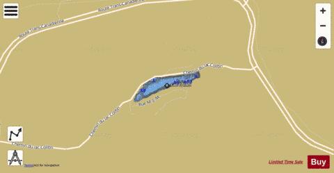 Colibri, Lac depth contour Map - i-Boating App