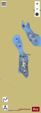 Holme  Lac depth contour Map - i-Boating App