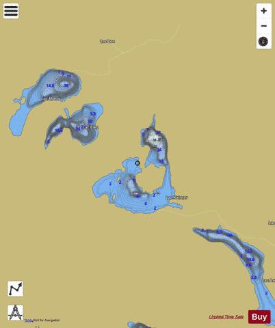 Kalmar  Lac depth contour Map - i-Boating App