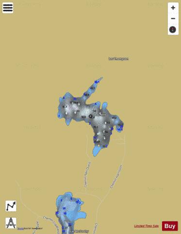 Neil, Lac depth contour Map - i-Boating App