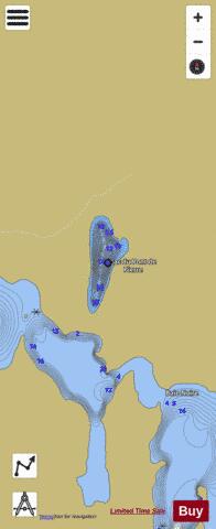 Pont De Pierre  Lac Du depth contour Map - i-Boating App
