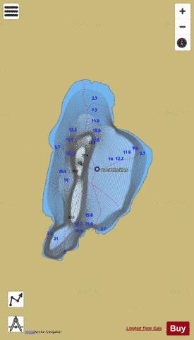 Prinzeles, Lac depth contour Map - i-Boating App