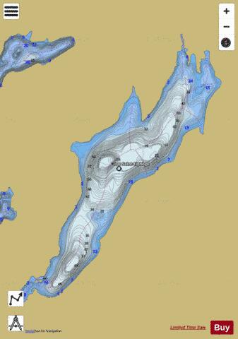 SAINT-ELPHEGE depth contour Map - i-Boating App