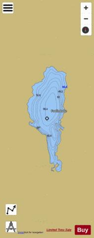 Fortin depth contour Map - i-Boating App