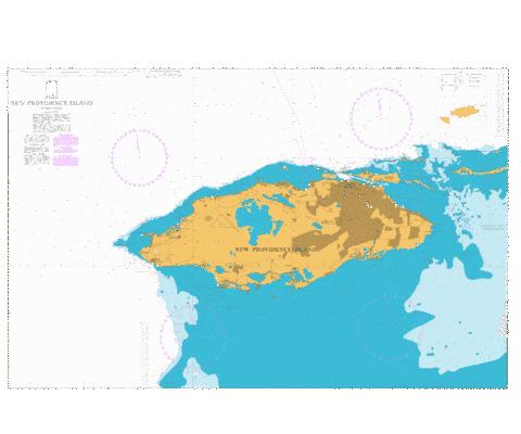 New Providence Island Marine Chart - Nautical Charts App