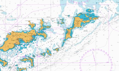 North Sound to Road Harbour Marine Chart - Nautical Charts App