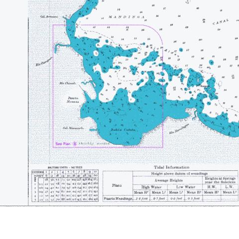 B - Puerto Nicuesa Marine Chart - Nautical Charts App