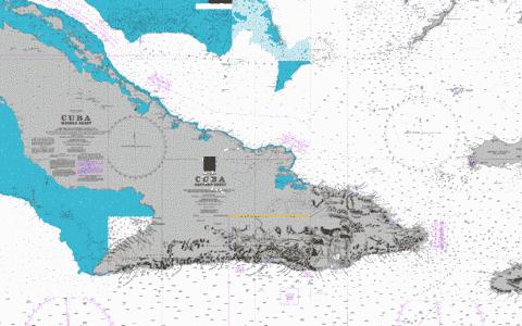 Cuba  Eastern Sheet Marine Chart - Nautical Charts App