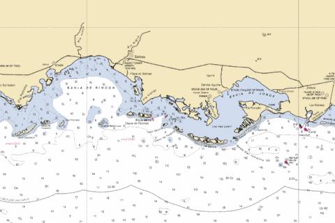 BAHIA DE JOBOS AND BAHIA DE RINCON Marine Chart - Nautical Charts App