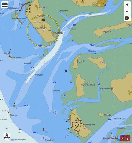 R�tergat and Schmaltief Marine Chart - Nautical Charts App