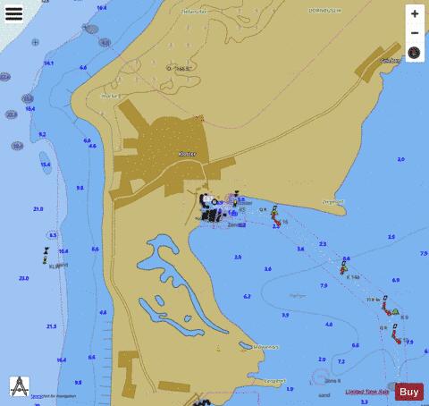 Kloster Marine Chart - Nautical Charts App