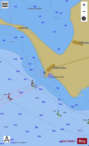 Glewitzer Faehre Marine Chart - Nautical Charts App