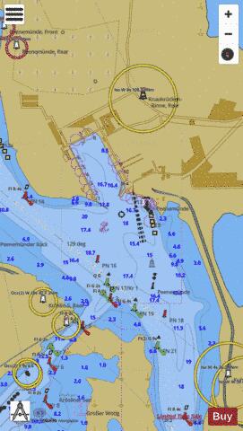 Peenemuende Marine Chart - Nautical Charts App