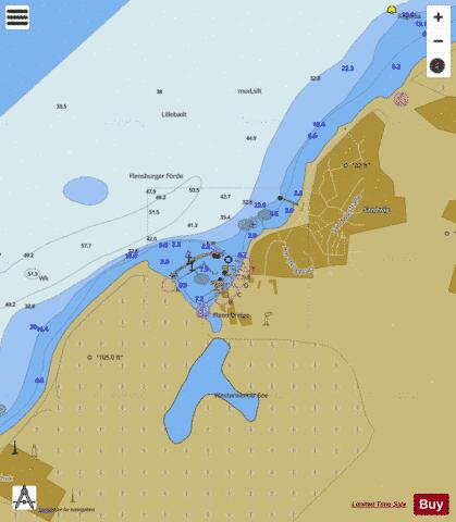 Gluecksburg Marine Chart - Nautical Charts App