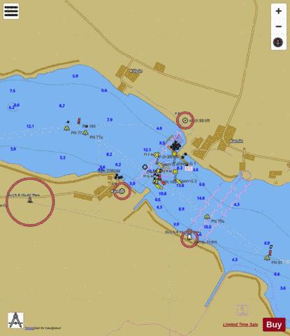 Kamp to Karnin Marine Chart - Nautical Charts App