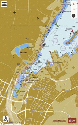 Kiel - Ostseekai to Bahnhofskai Marine Chart - Nautical Charts App