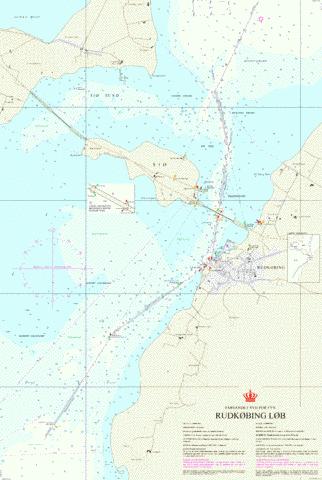 Rudkøbing Løb Marine Chart - Nautical Charts App