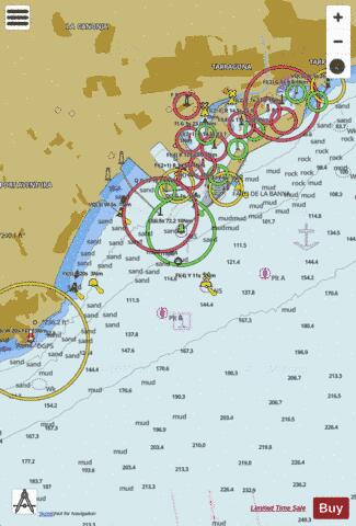 Puerto de Tarragona Marine Chart - Nautical Charts App
