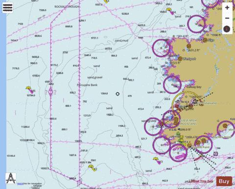 North Atlantic Ocean - British Isles - Western Approaches to Ireland Marine Chart - Nautical Charts App