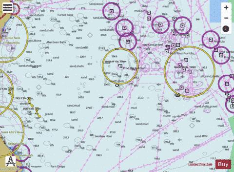 North Sea - Offshore Charts - Sheet 7 Marine Chart - Nautical Charts App