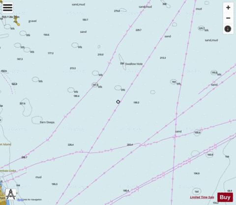 Saint Abb's Head to the River Tyne Marine Chart - Nautical Charts App