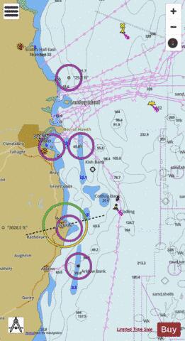 Arklow to the Skerries Islands. Marine Chart - Nautical Charts App
