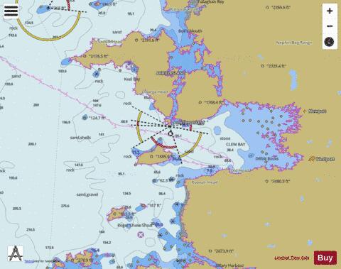 Ireland - Clew Bay and Approaches Marine Chart - Nautical Charts App