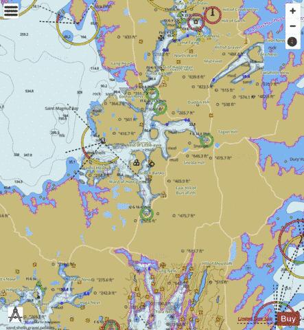 Shetland Islands - Swarbacks Minn Marine Chart - Nautical Charts App