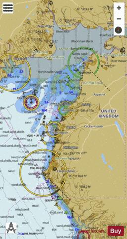 England - West Coast - Saint Bees Head to Silloth Marine Chart - Nautical Charts App