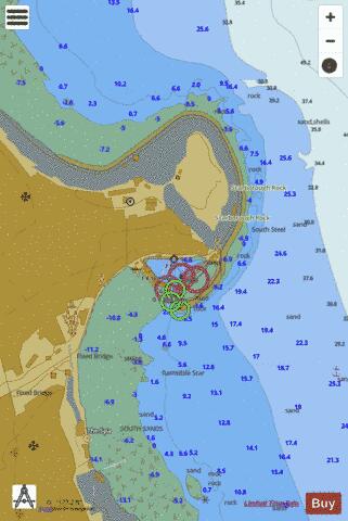 Scarborough Harbour Marine Chart - Nautical Charts App