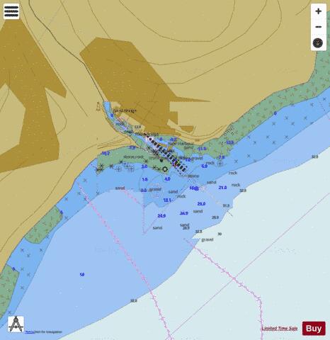 Scotland - East Coast - Moray Firth - Helmsdale Marine Chart - Nautical Charts App