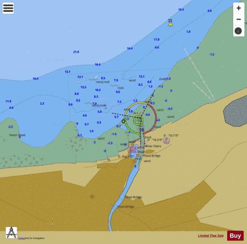 ENC CELL - Moray Firth - Nairn Marine Chart - Nautical Charts App