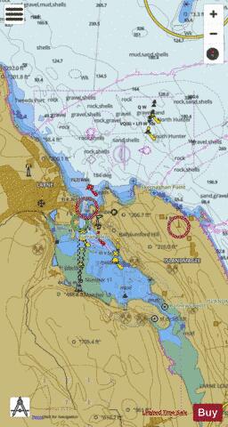 Northern Ireland - Larne Harbour Marine Chart - Nautical Charts App
