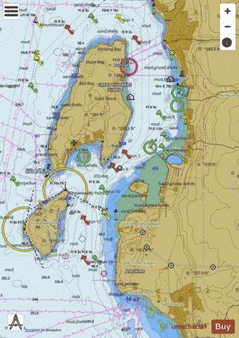 Scotland – West Coast – Hunterston Channel Marine Chart - Nautical Charts App
