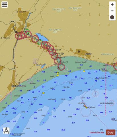 England - South Coast - Rye Harbour Marine Chart - Nautical Charts App