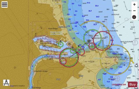 Aberdeen Harbour Berths Marine Chart - Nautical Charts App