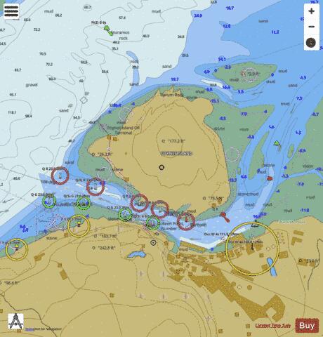 Ireland - River Shannon - Foynes Harbour Marine Chart - Nautical Charts App