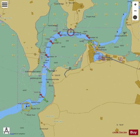 England - West Coast - Glasson Marine Chart - Nautical Charts App