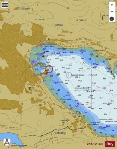 Scotland - Campbeltown Harbour Marine Chart - Nautical Charts App