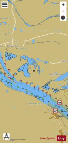 Inland Waterways : 1R5BR863 Marine Chart - Nautical Charts App