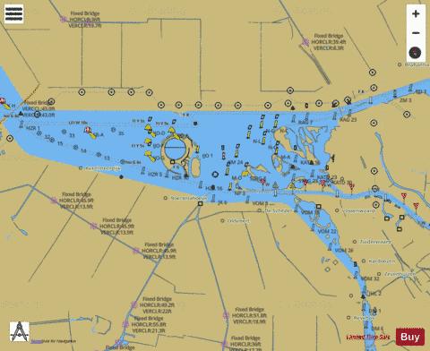 Inland Waterways : 1R5KMM00 Marine Chart - Nautical Charts App