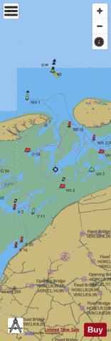 Inland Waterways : 1R5WZ007 Marine Chart - Nautical Charts App