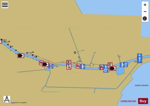 Sulina Canal (Mm0-Mm47) : 3R7D0000 Marine Chart - Nautical Charts App