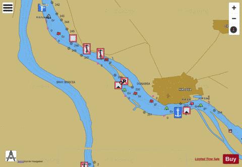 Sulina Canal (Km175-Km297) : 3R7D0244 Marine Chart - Nautical Charts App