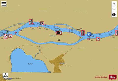 Sulina Canal (Km297-Km375) : 3R7D0332 Marine Chart - Nautical Charts App