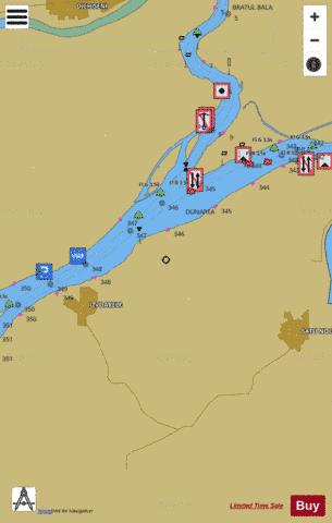 Sulina Canal (Km297-Km375) : 3R7D0342 Marine Chart - Nautical Charts App