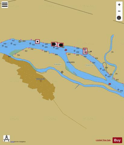 Sulina Canal (Km610-Km845) : 3R7D0691 Marine Chart - Nautical Charts App