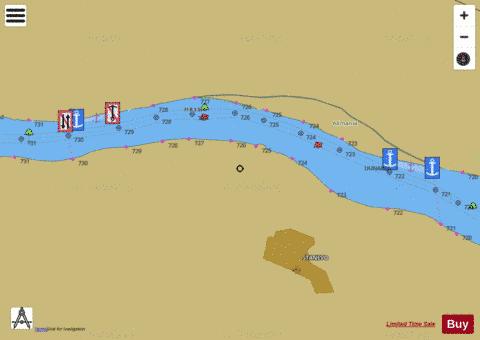 Sulina Canal (Km610-Km845) : 3R7D0721 Marine Chart - Nautical Charts App